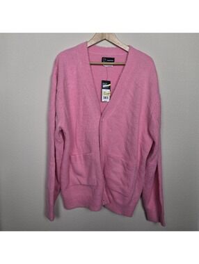 Original Use Men's Long Sleeve Cardigan Sweater L